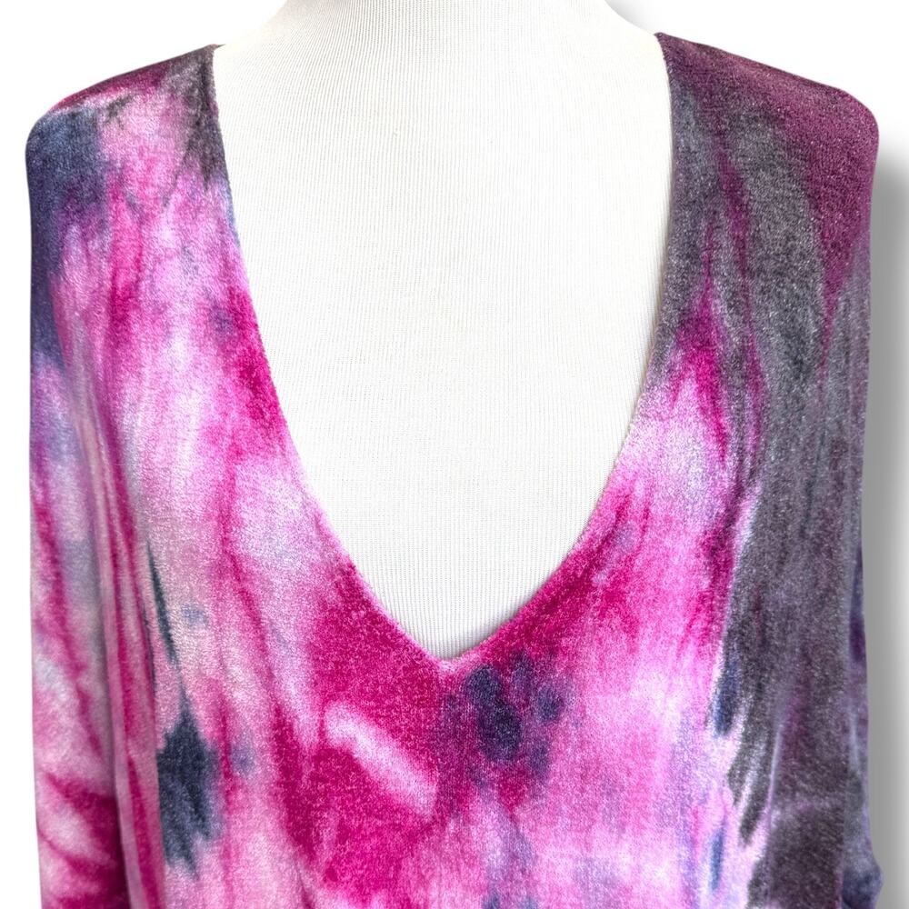 Free People Crushed Galaxy Tie Dye Tunic EUC - Picture 11 of 11